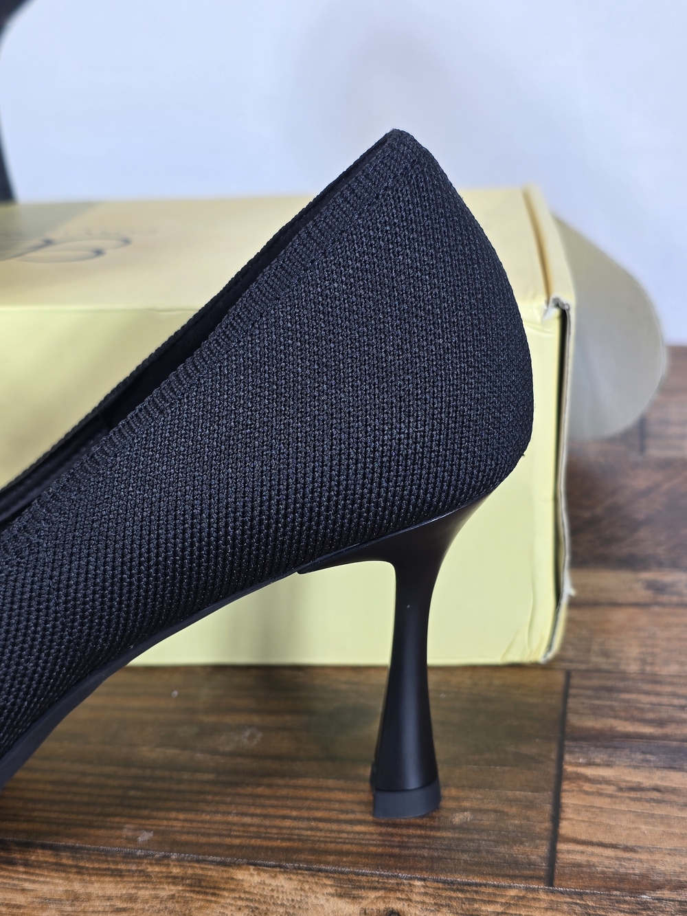 Cosy Island Classic Black Pointed Toe Pumps with Bow Detail Size 8.5 - Picture 12 of 16